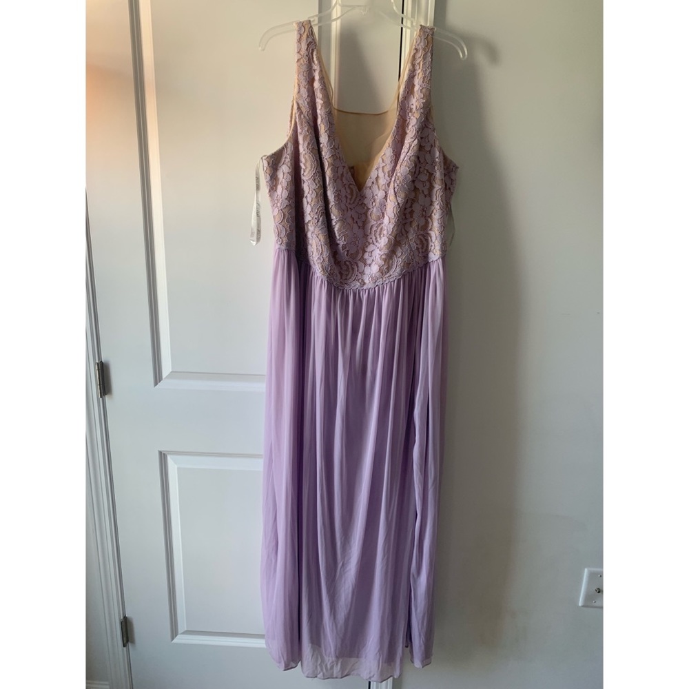 David’s Bridal, size 26, Iris, formal floor length